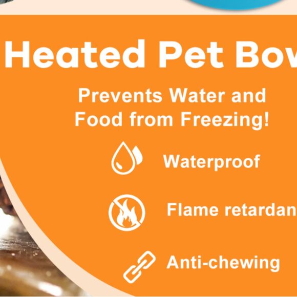 Heated Pet bowl- pics soon - Picture 2 of 3